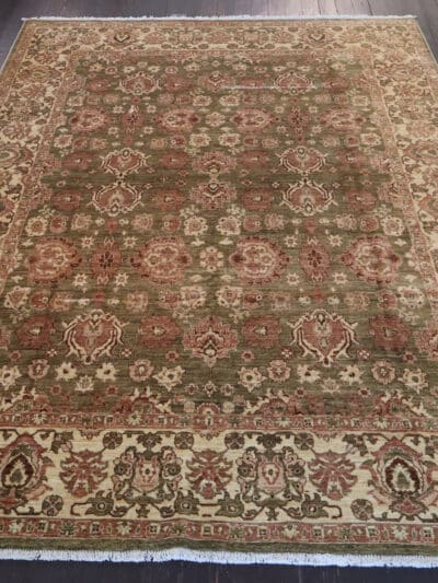 8x10 Persian Style Tabriz Handwoven