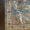 Blue Afghan Persian Style Rug