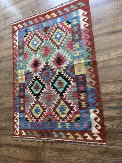 Flatweaved Handmade Oriental Kilm Rug