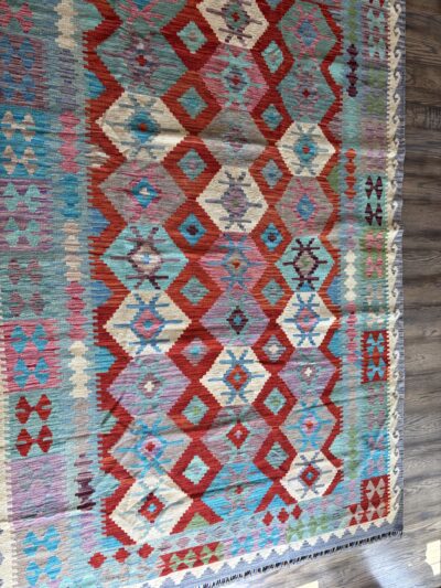 Afghan Handwoven Kilim Rug