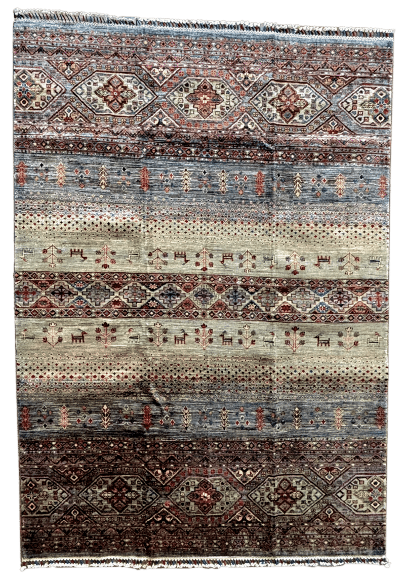 afghan rug handwoven